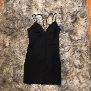 Bebe little black dress
